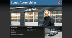 Desktop Screenshot of lundsauto.dk